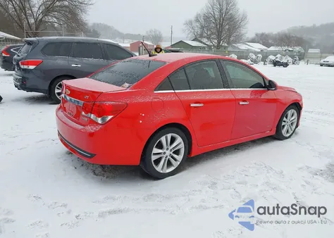 2014 Chevrolet Cruze Ltz z USA, uszkodzony, nr VIN 1G1PG5SB3E7386684